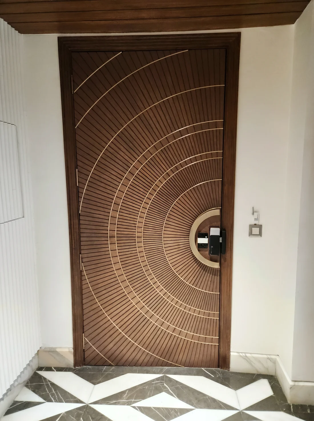 Designer door detail