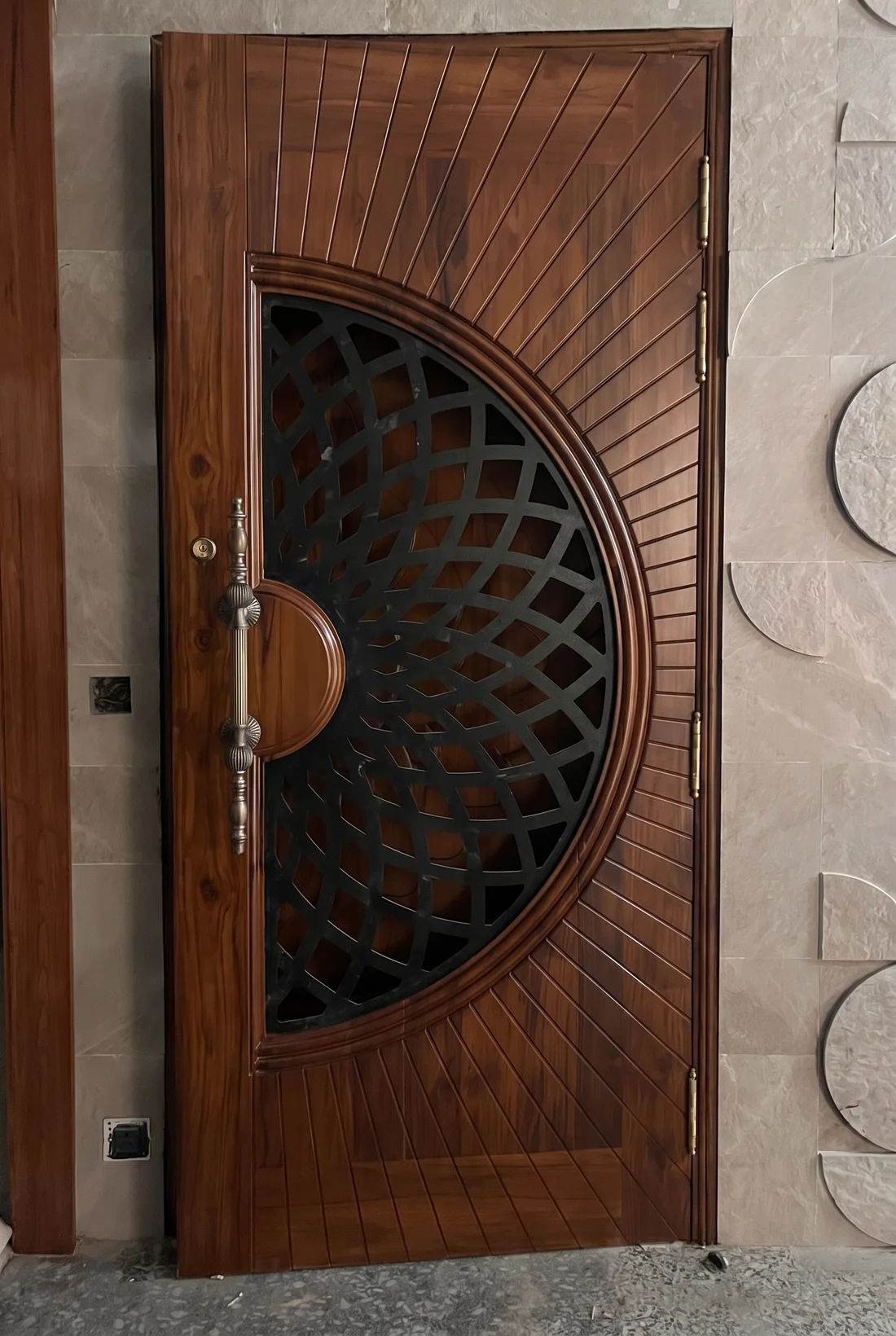 Designer door in a home