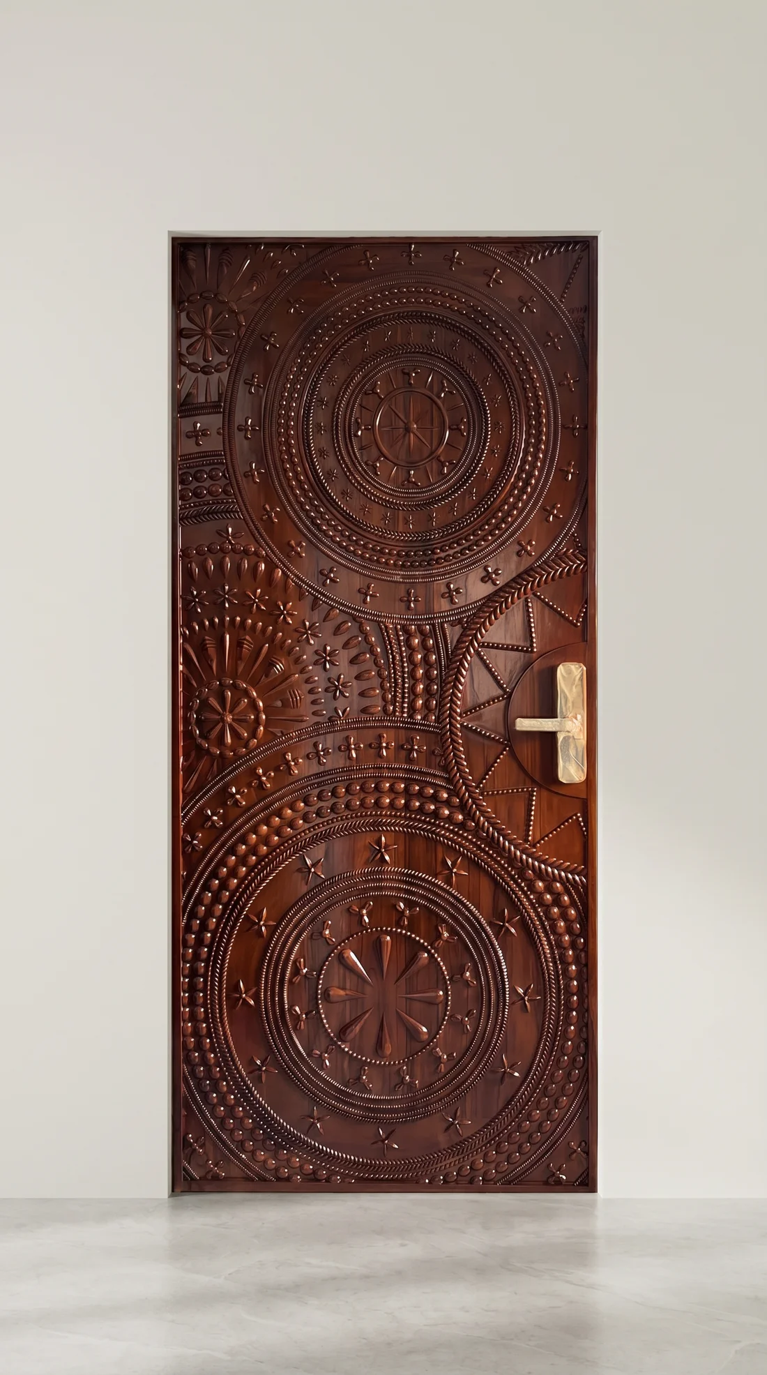 Designer door in a home