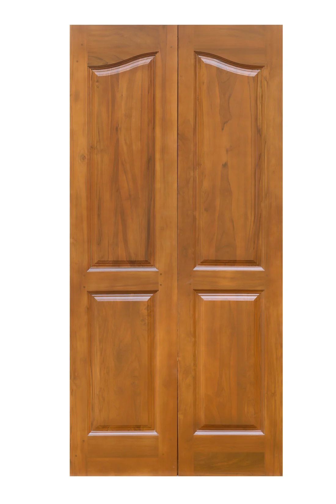 Teak door detail