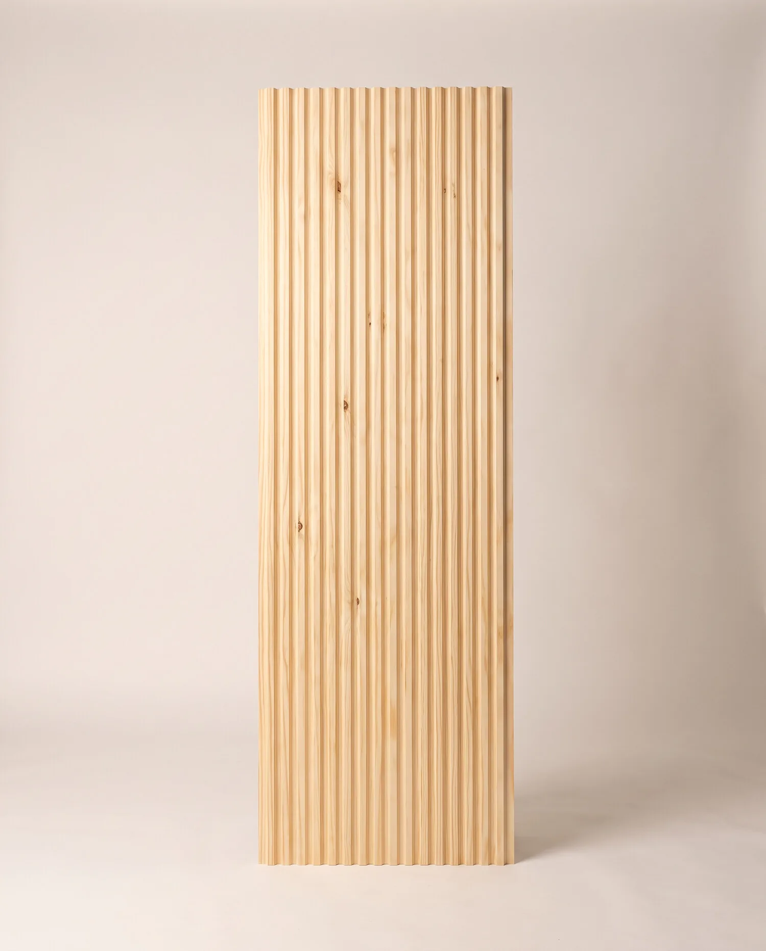 Pine fine reeded fluted wall panel